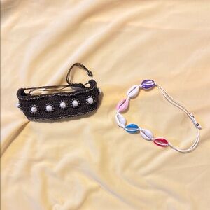 Boho Shell and Beaded Bracelets